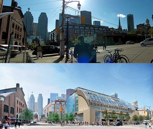 green team, st. lawrence market, north hall, revitalization project, design, toronto, city, life